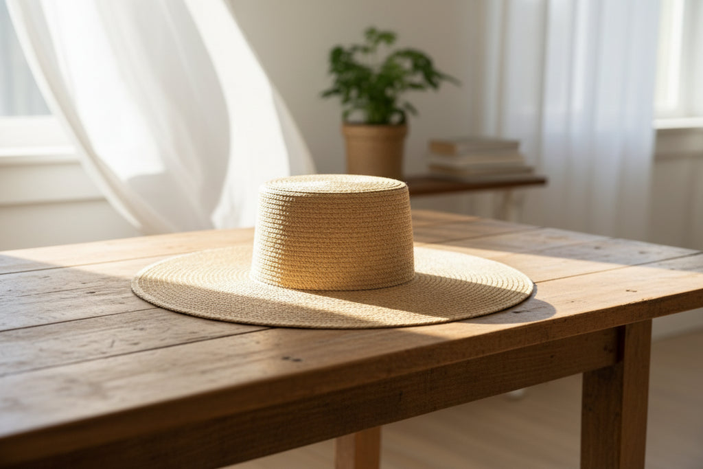 STRAW WIDE BRIM