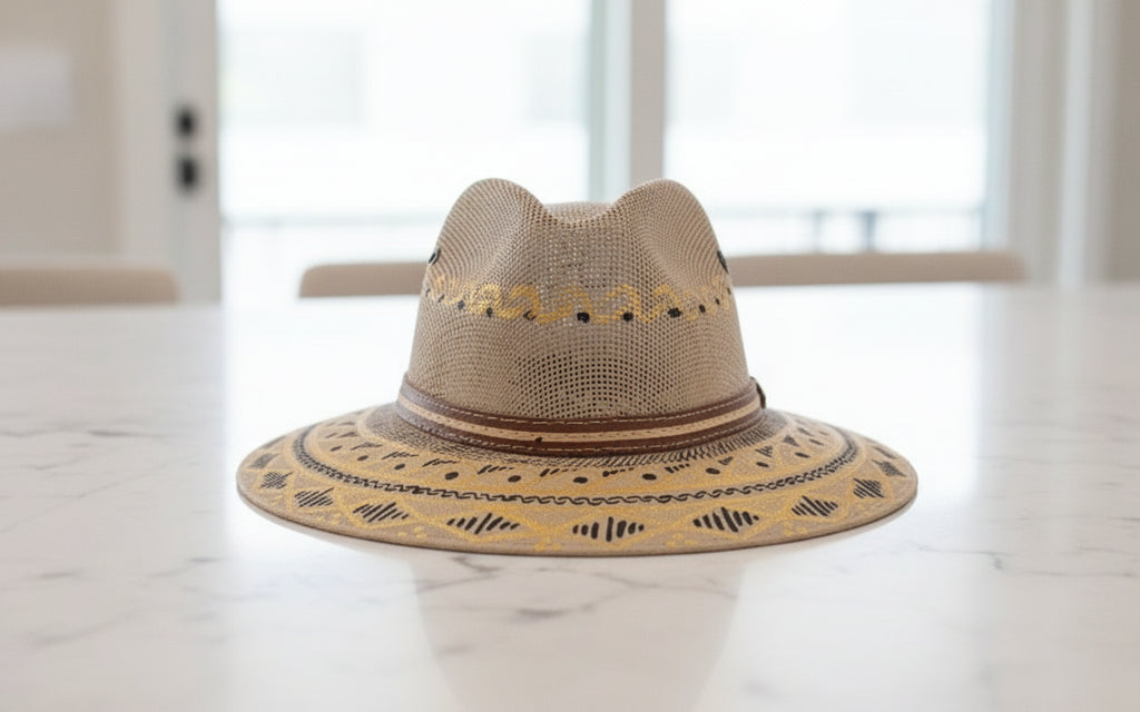 HAND PAINTED HATS