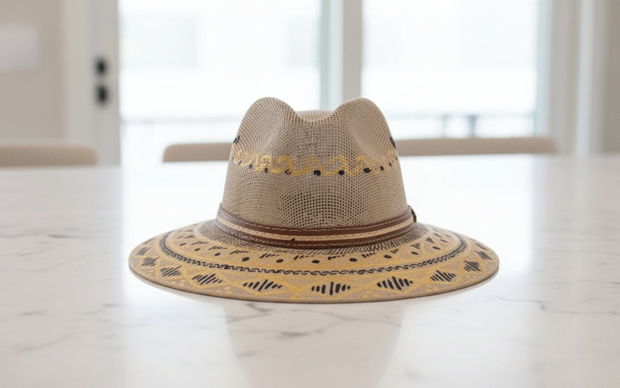 HAND PAINTED HATS