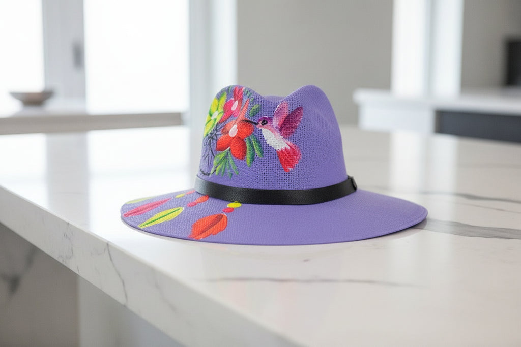 HAND PAINTED HATS