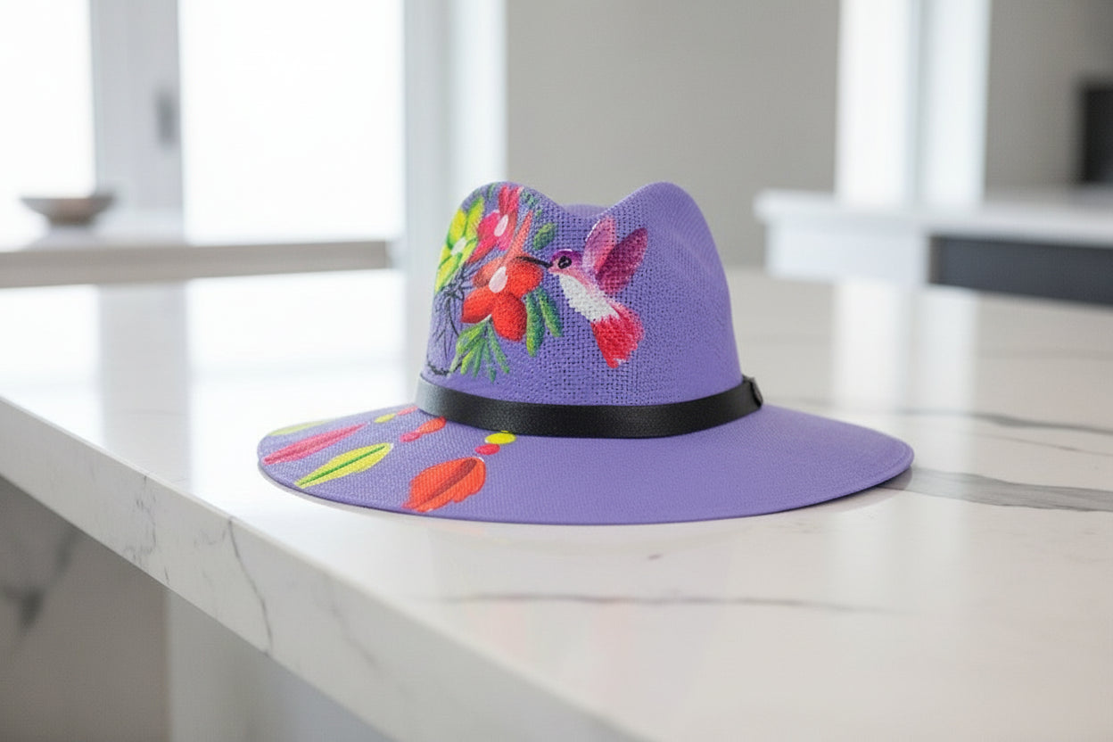 HAND PAINTED HATS