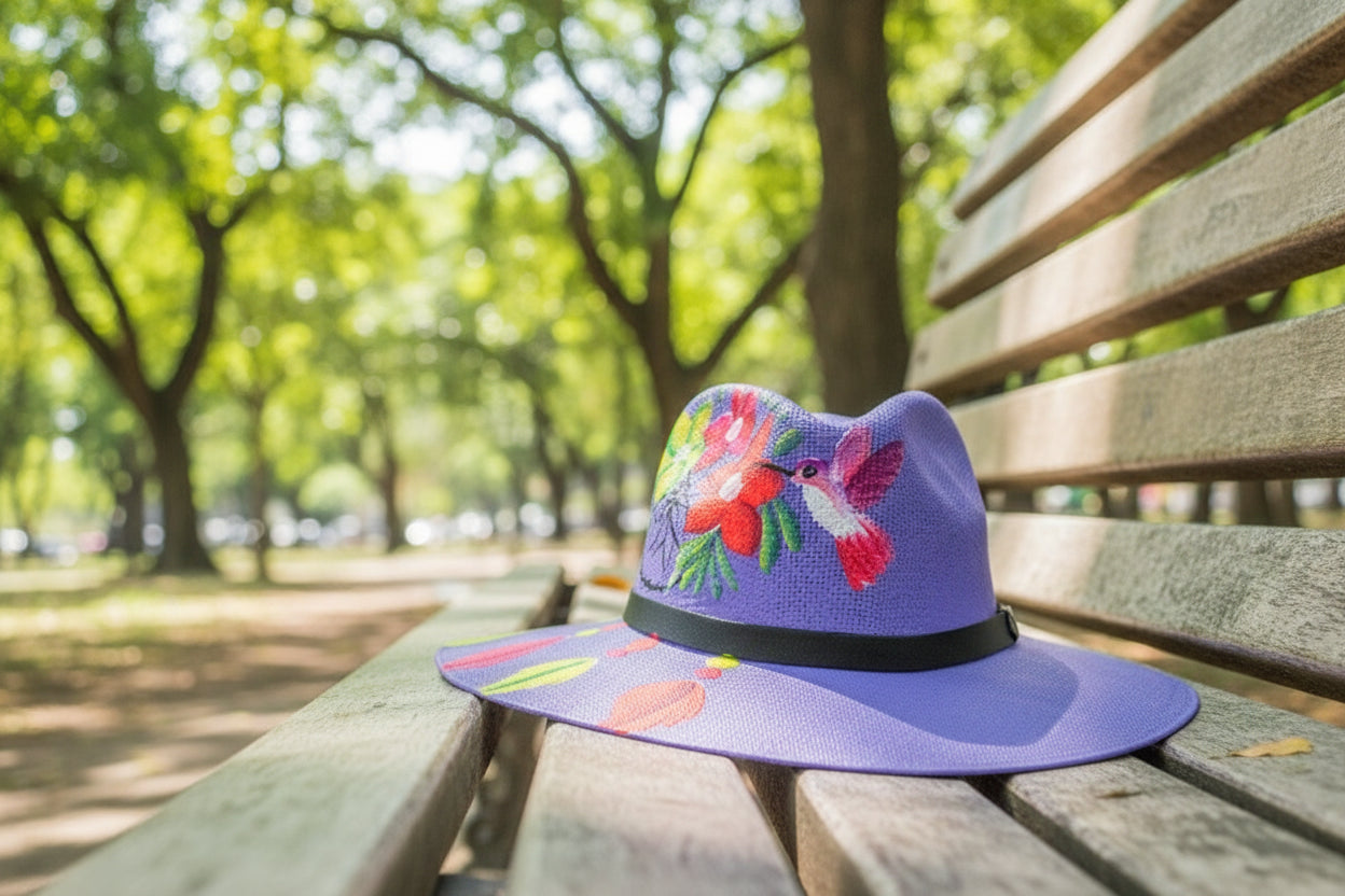 HAND PAINTED HATS