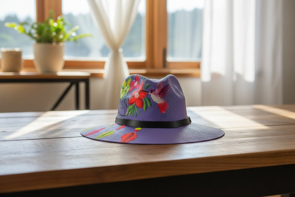 HAND PAINTED HATS