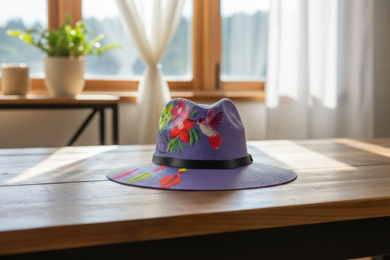 HAND PAINTED HATS