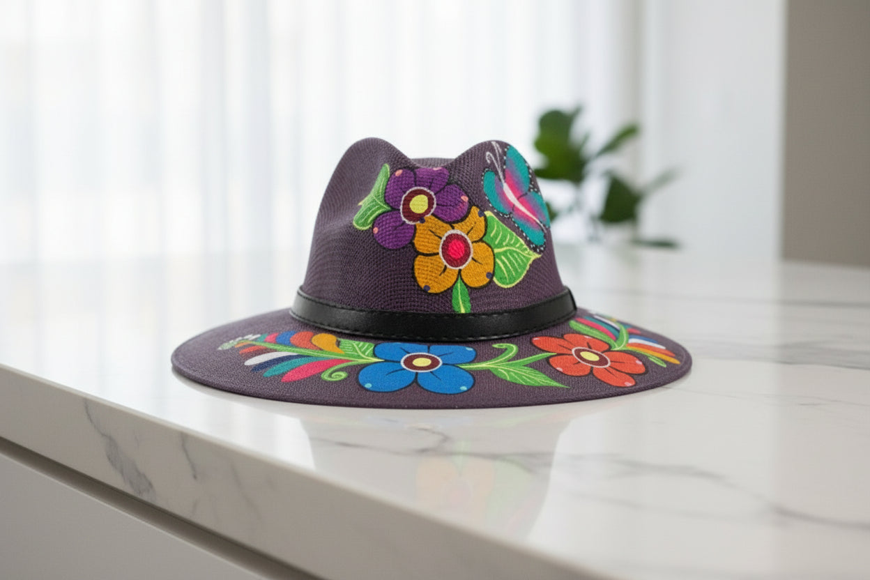 HAND PAINTED HATS