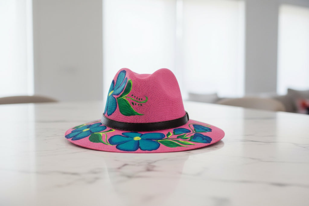 HAND PAINTED HATS