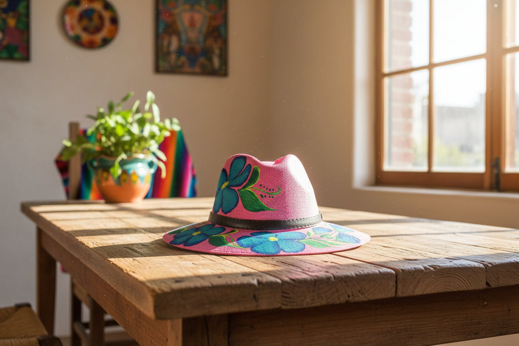 HAND PAINTED HATS