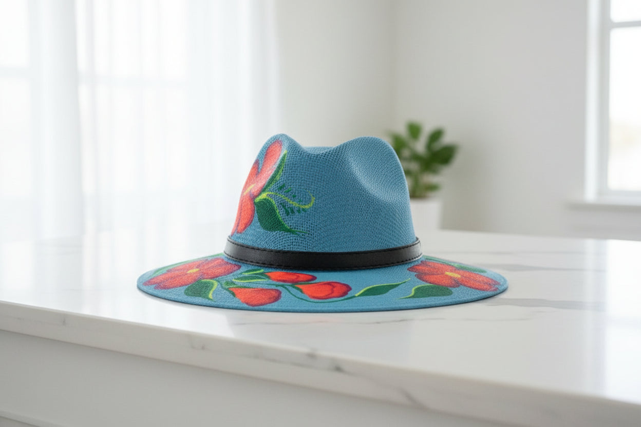 HAND PAINTED HATS
