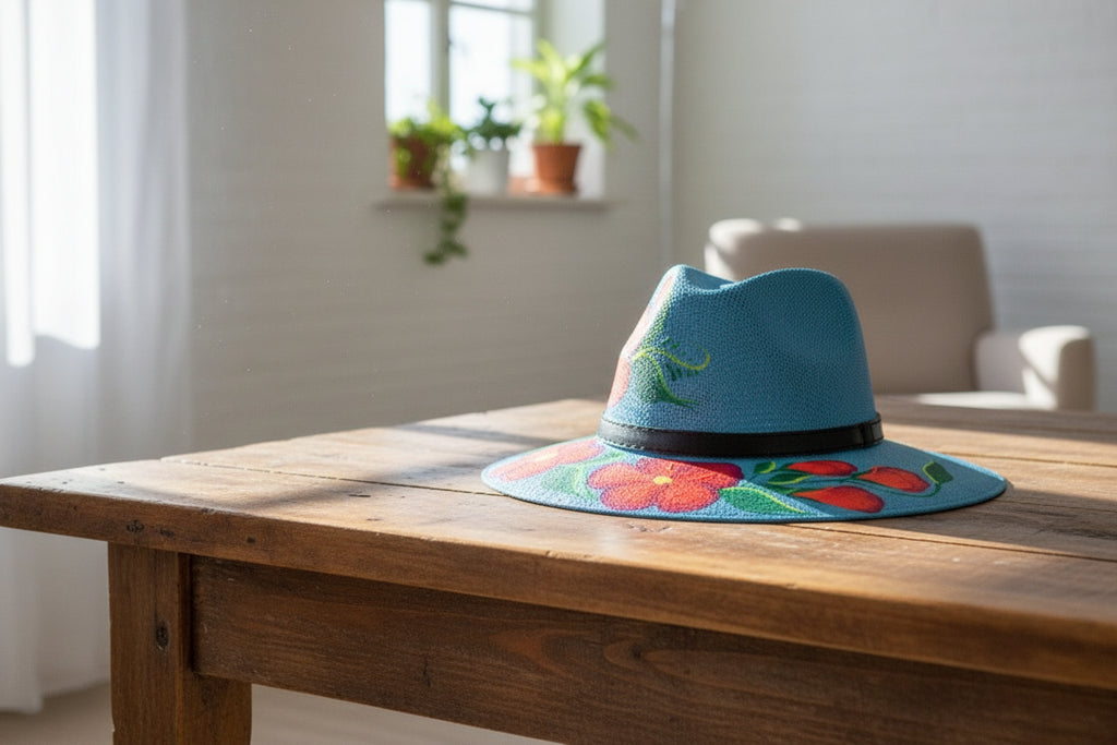 HAND PAINTED HATS