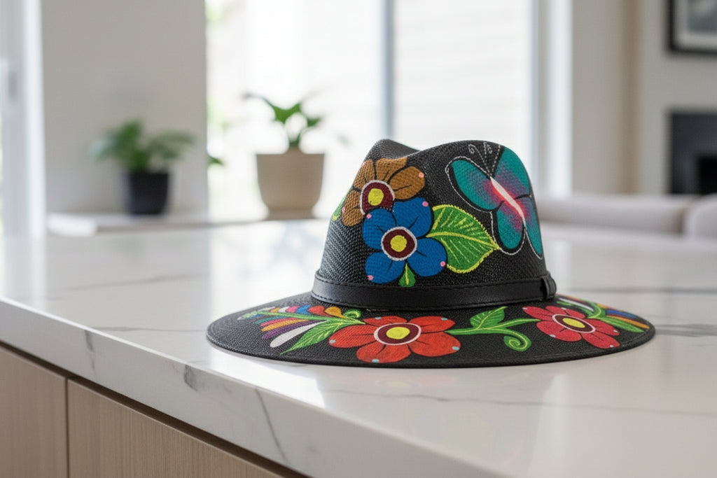 HAND PAINTED HATS