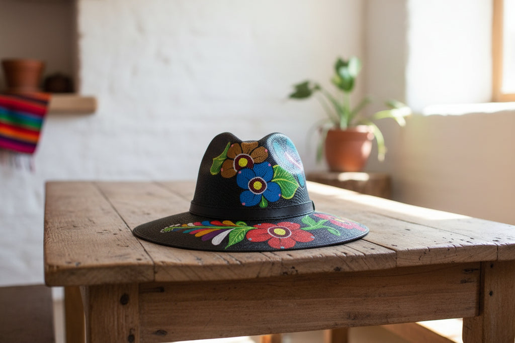 HAND PAINTED HATS