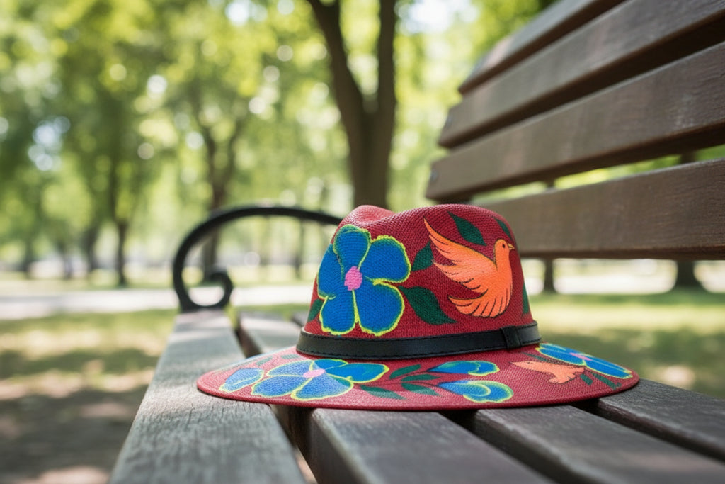 HAND PAINTED HATS