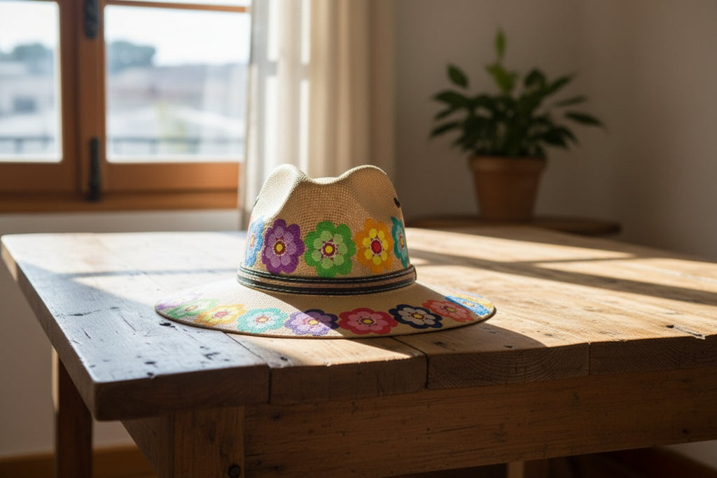 HAND PAINTED HATS