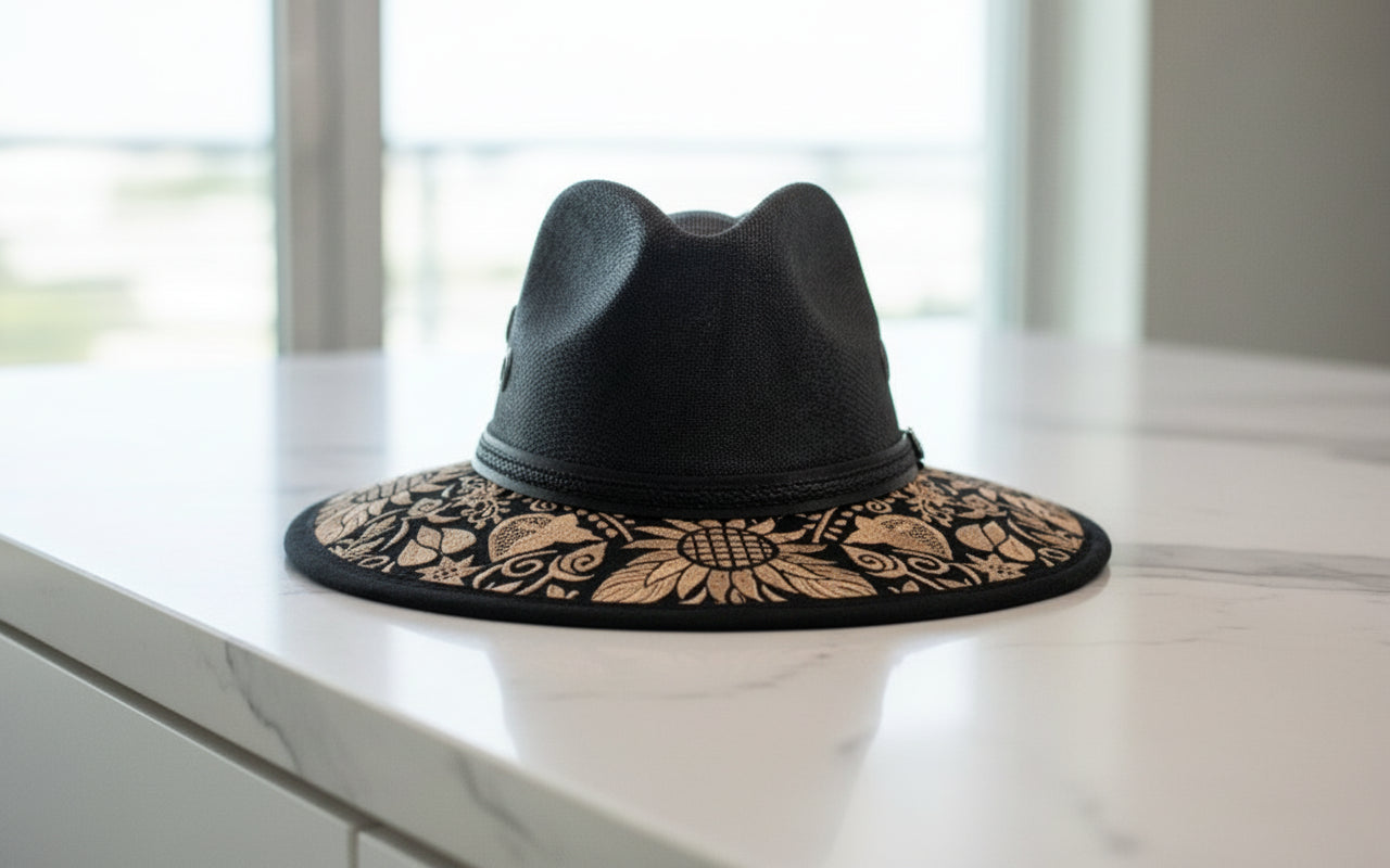 Embroidered CANVAS hats