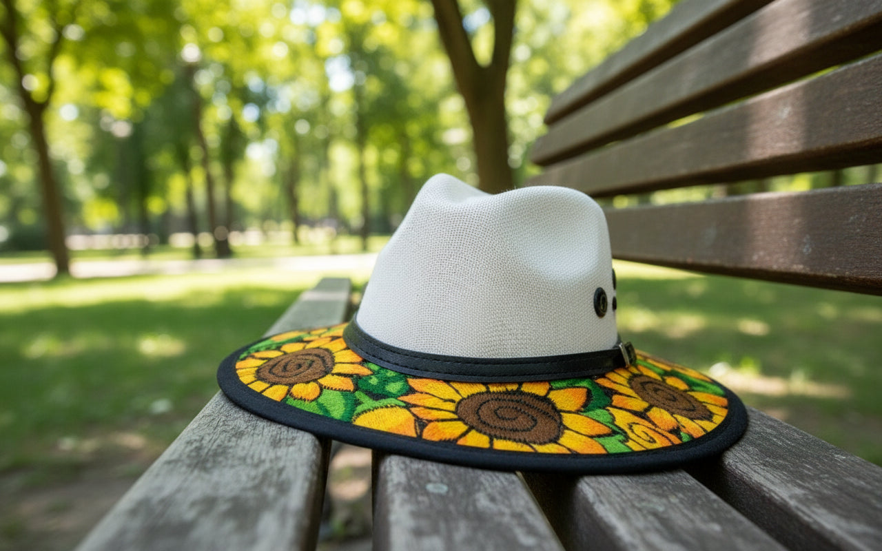 Embroidered CANVAS hats