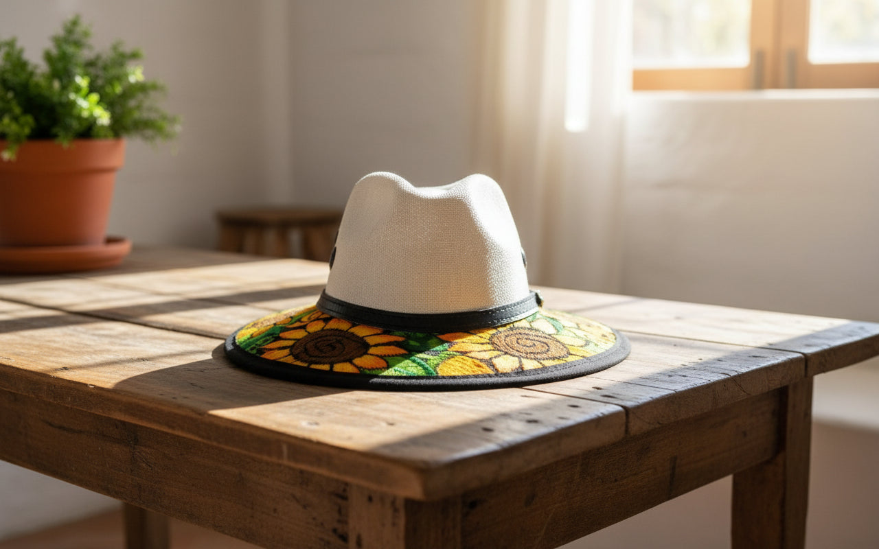 Embroidered CANVAS hats