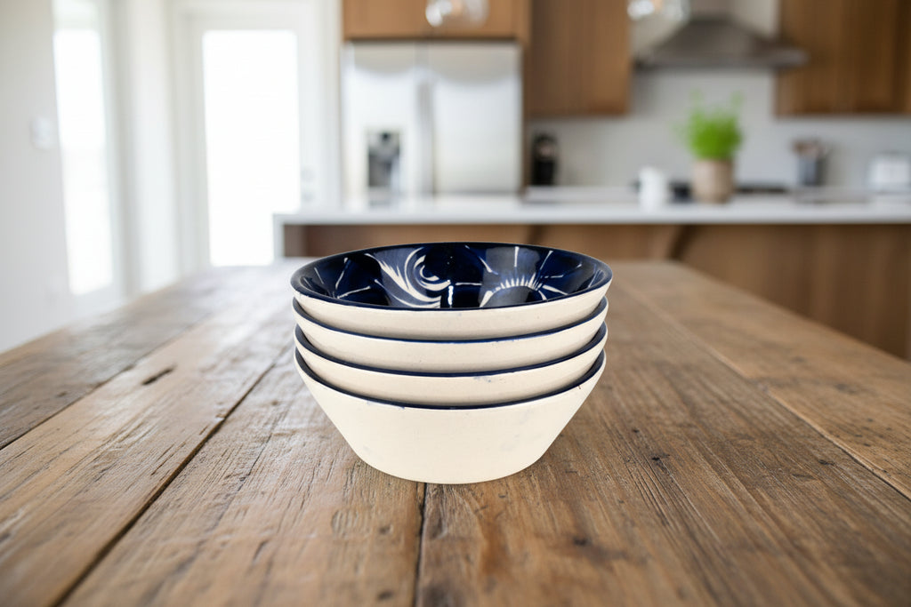 SET of 4 Pozole Ceramic dishes REGULAR MODEL