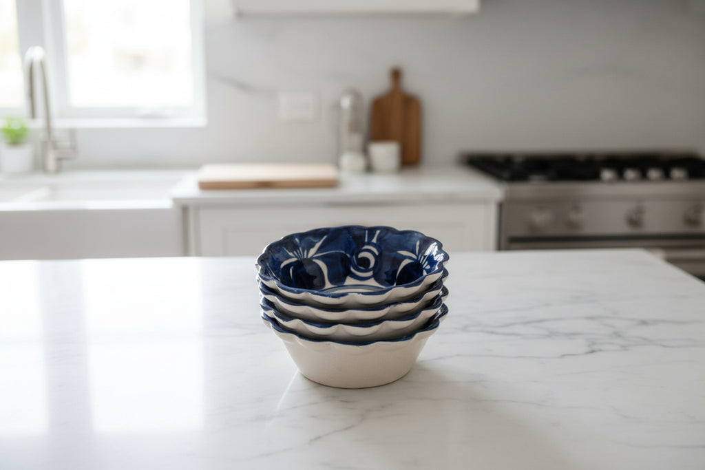 SET of 4 Pozole Ceramic dishes OLANES MODEL
