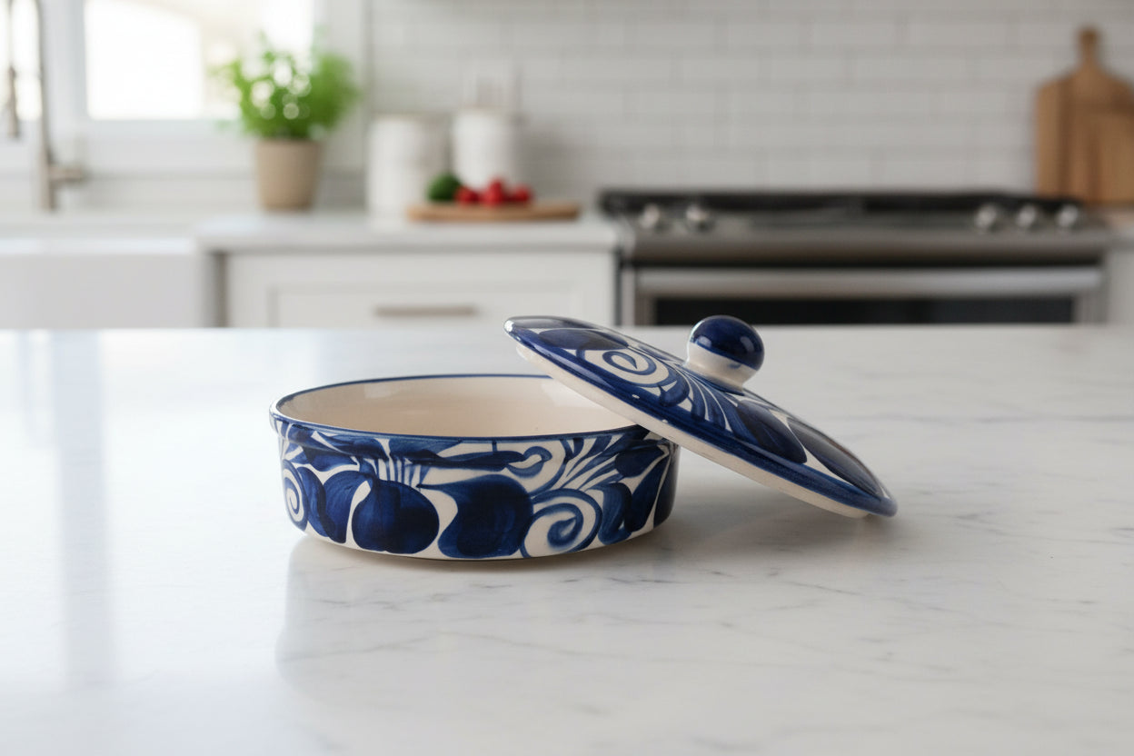Ceramic tortilla warmer