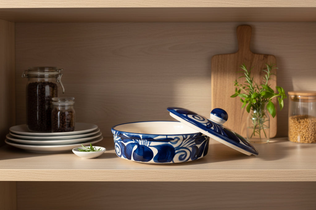 Ceramic tortilla warmer