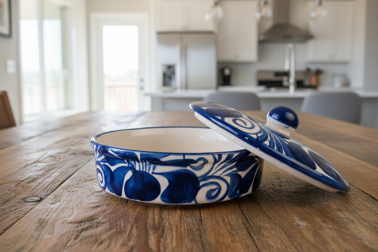 Ceramic tortilla warmer