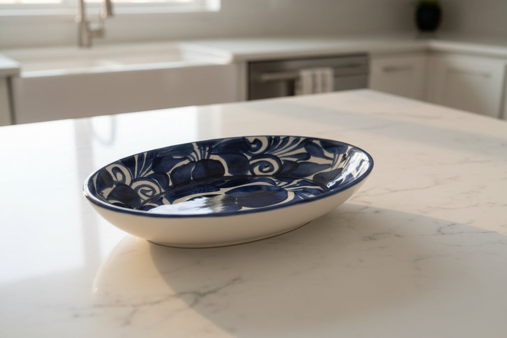 Ceramic table fruit bowl
