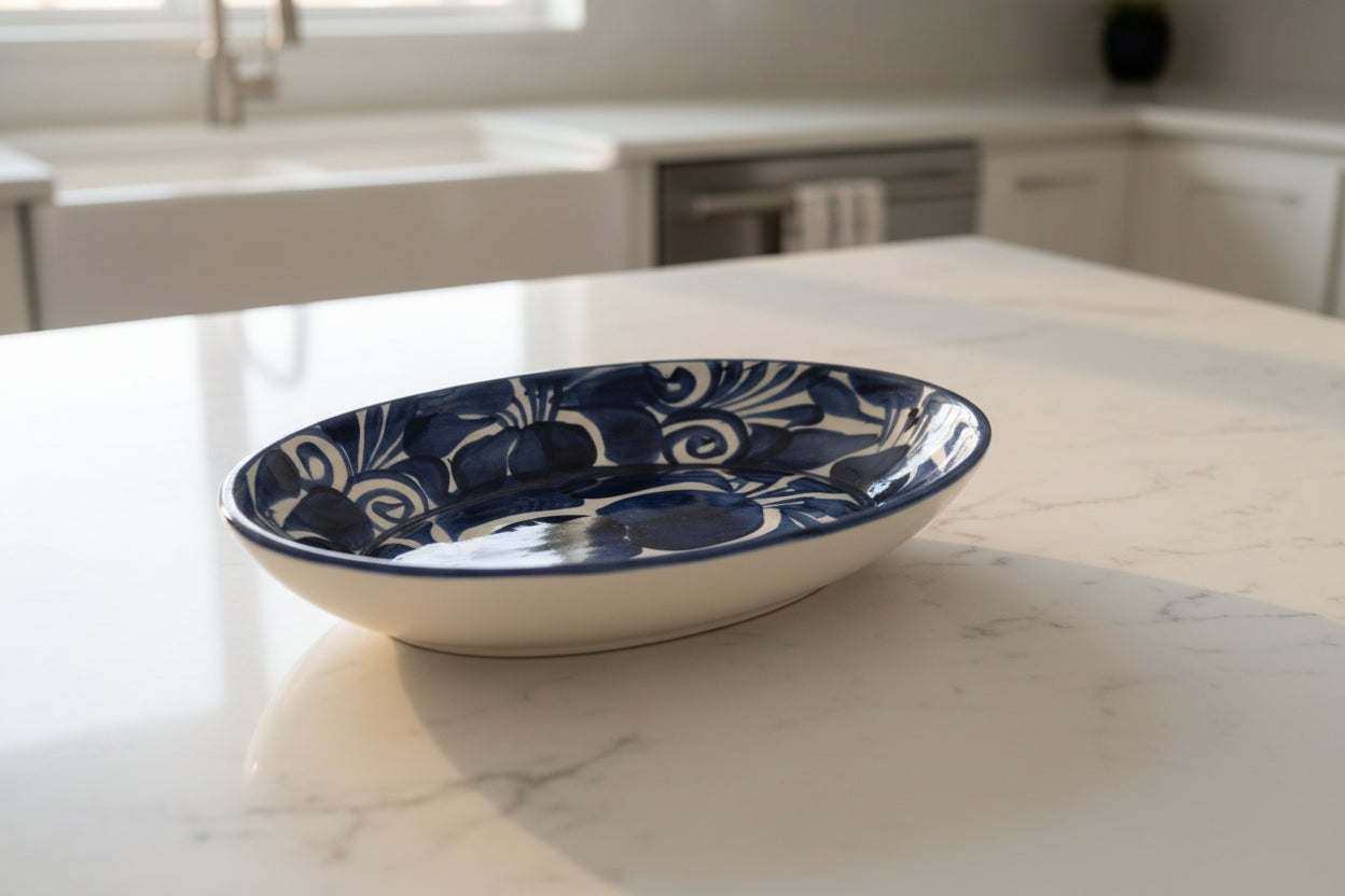 Ceramic table fruit bowl