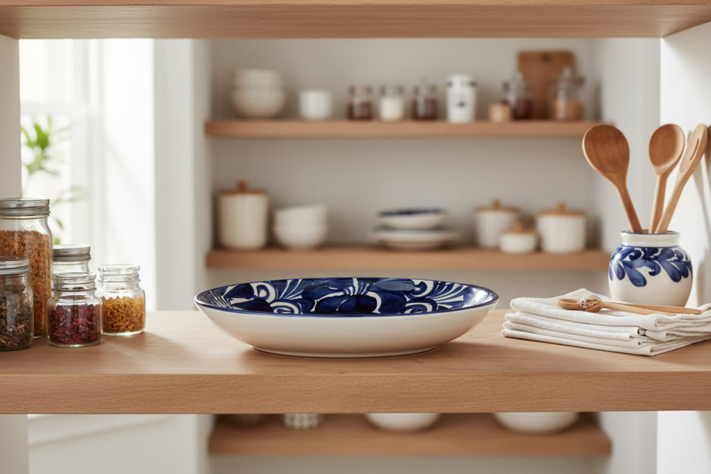 Ceramic table fruit bowl