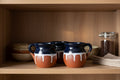Set of 4 cups CHORREADA STYLE WHITE