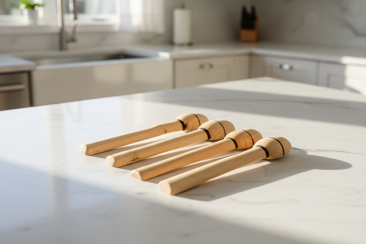 SET 4 Cucharas Salseras