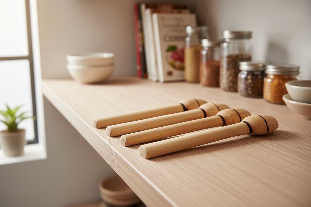SET 4 Cucharas Salseras
