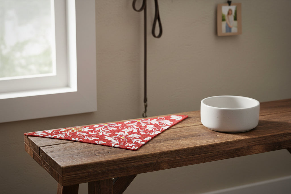 Dog embroidered bandana´s CHULADA