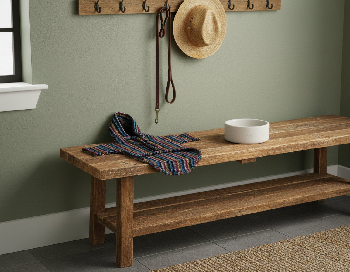 Embroidered hippie jacket for dogs