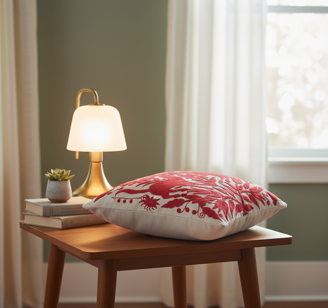 Cushion cover tenango MANTA RED