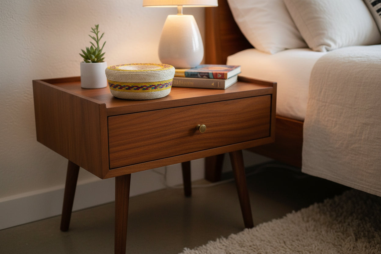 Straw tortilla warmer DUO natural with yellow