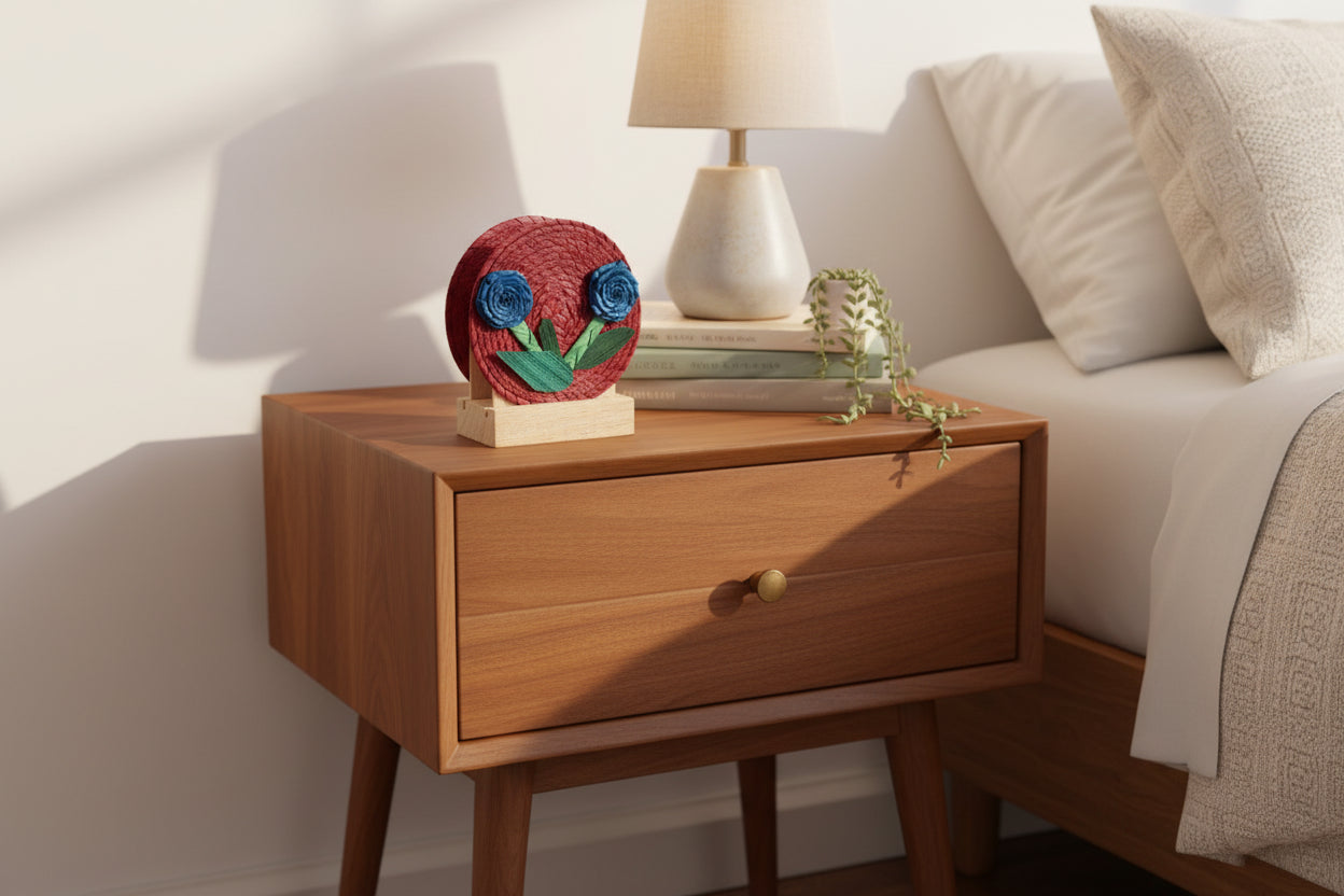 Red two flowers