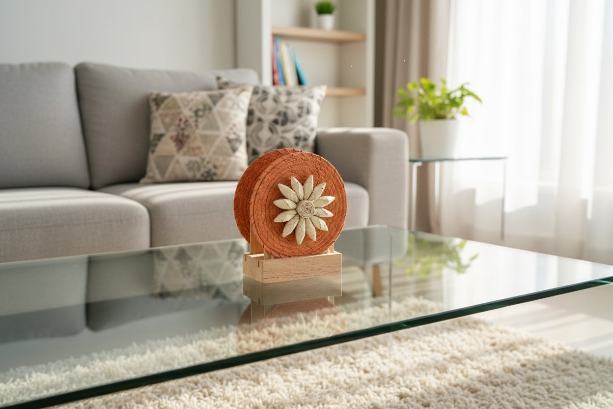 Star napkin holder orange