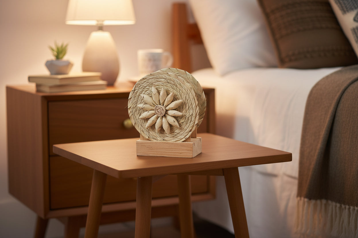 Star napkin holder natural