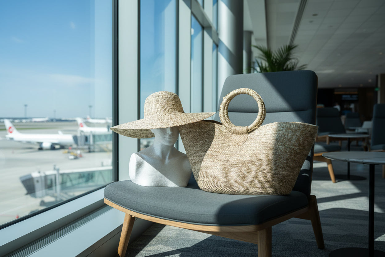 Set de bolsa con sombrero