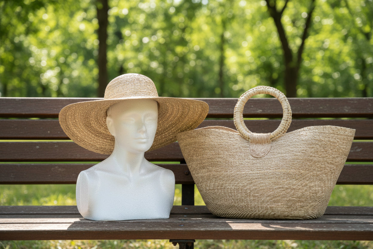 Set de bolsa con sombrero