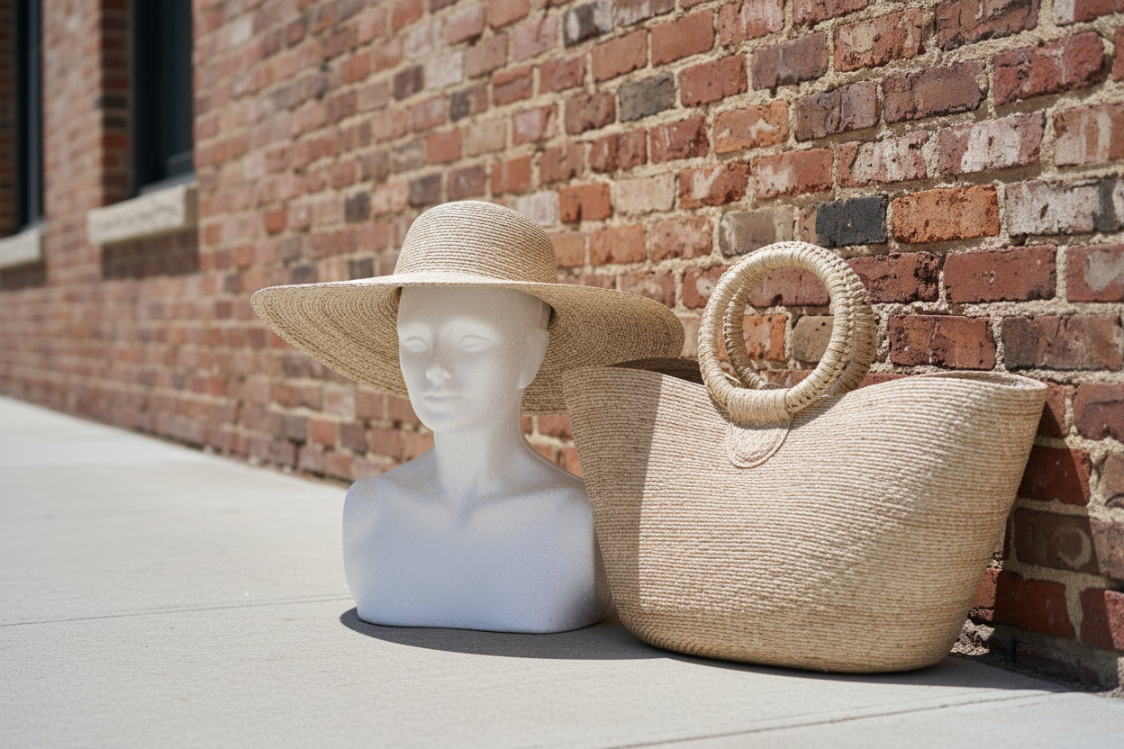 Set de bolsa con sombrero