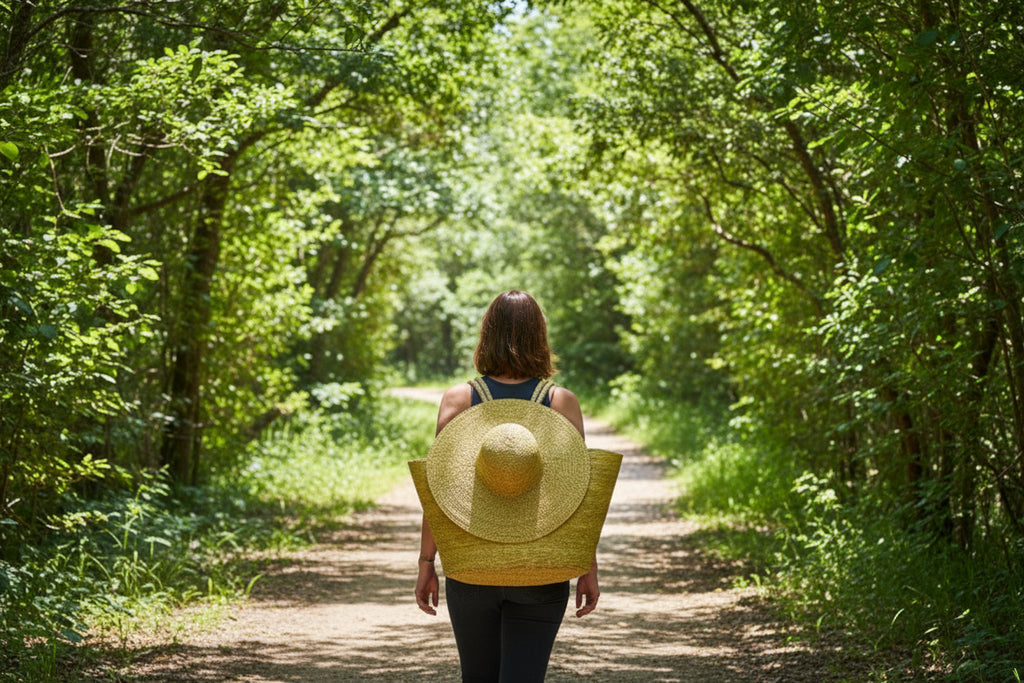 Set de bolsa con sombrero