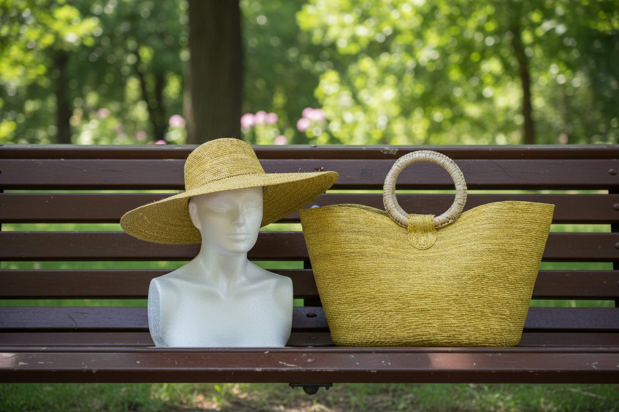 Set de bolsa con sombrero