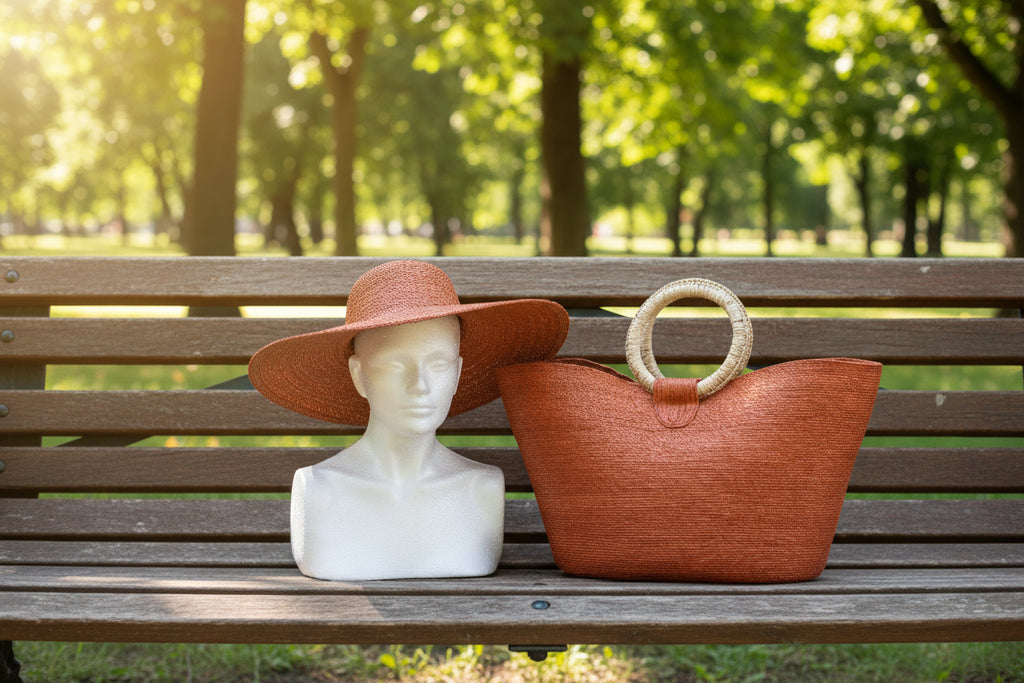 Set de bolsa con sombrero