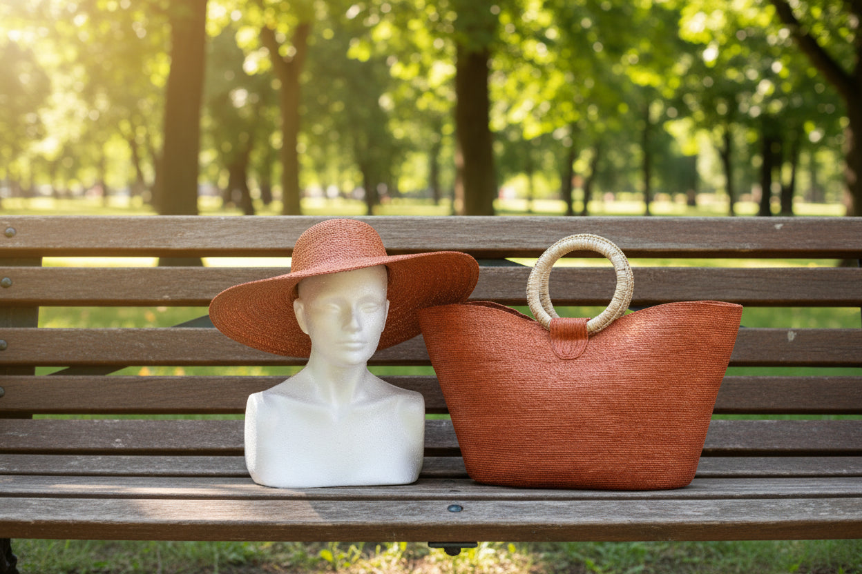Set de bolsa con sombrero