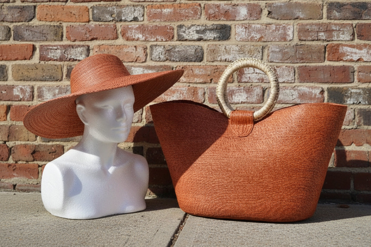 Set de bolsa con sombrero