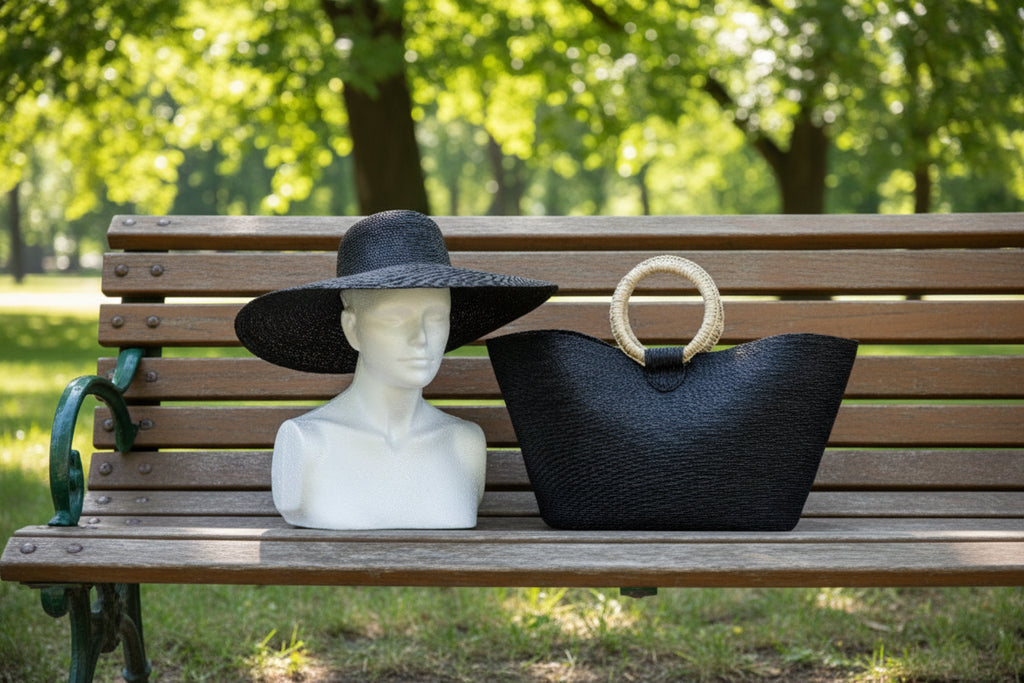 Set de bolsa con sombrero