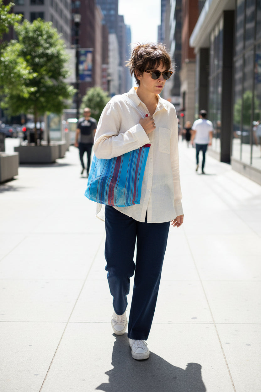 Lilia Mesh plastic bags