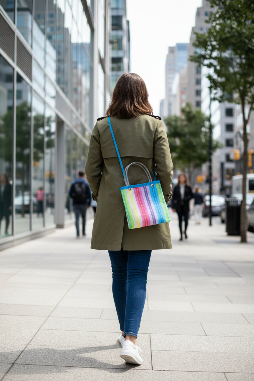 Lilia Mesh plastic bags