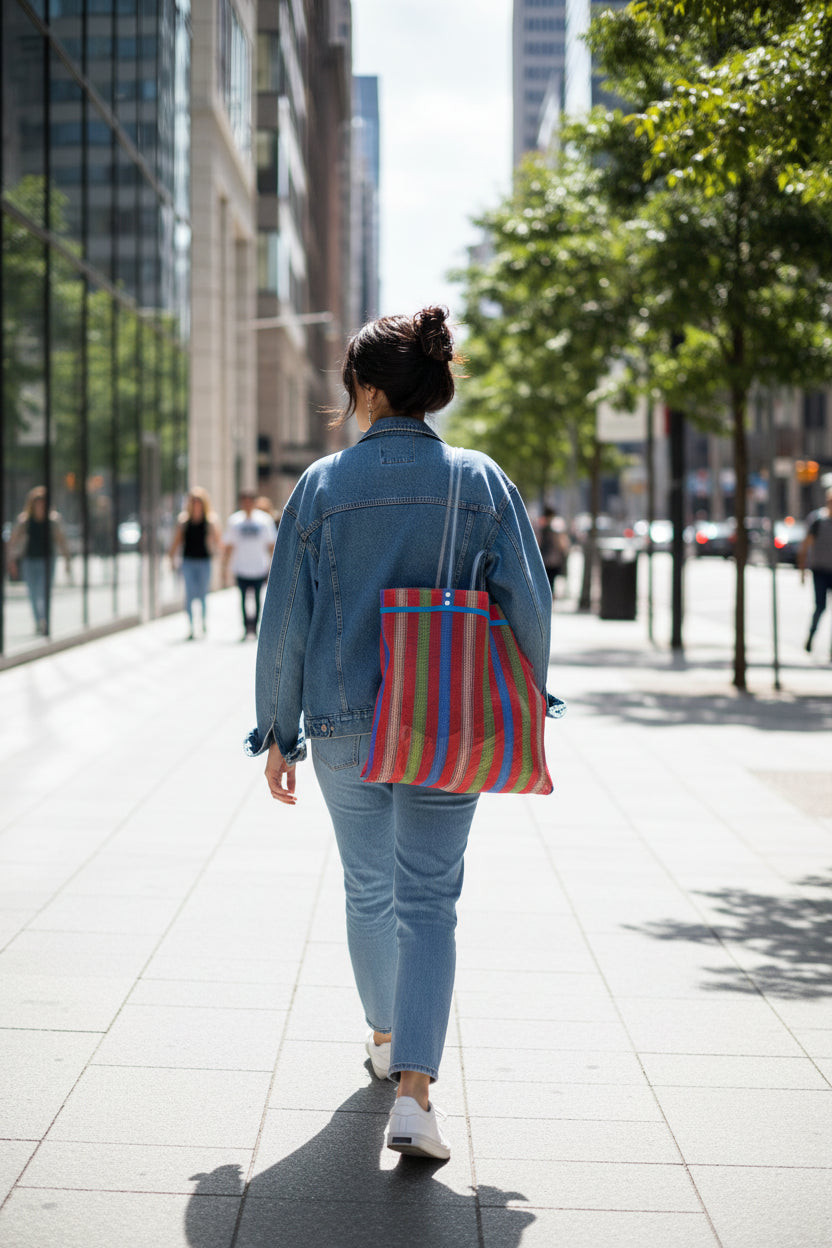 Lilia Mesh plastic bags